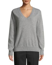 Vince Weekend V-Neck Cashmere Pullover Sweater at Neiman Marcus